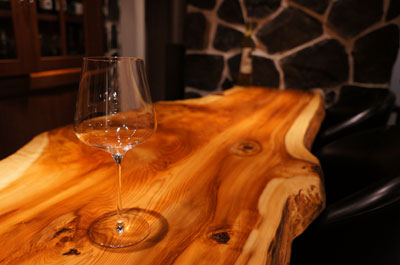 杉天然木一枚板カウンター