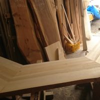 天然木一枚板カウンター