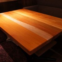 天然木無垢テーブル