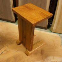 無垢板小テーブル