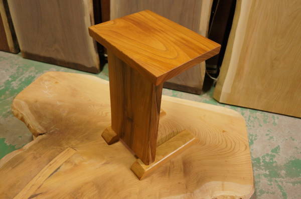 無垢板小テーブル