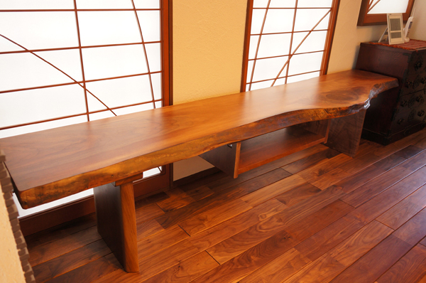 天然木TVボード