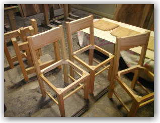 けやき手作り脚