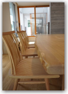 栓一枚板テーブル