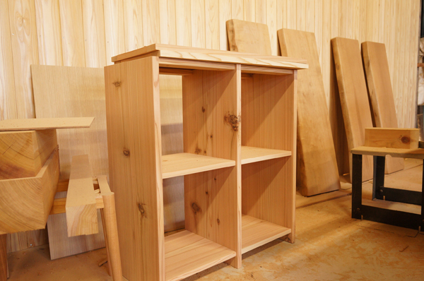 総無垢キャビネット