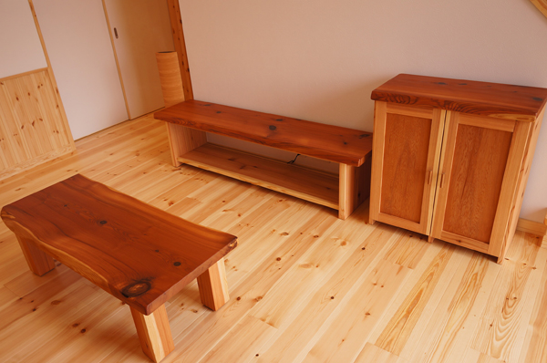 天然木無垢家具