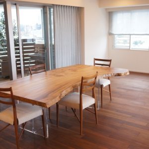 クスノキ一枚板テーブル天板