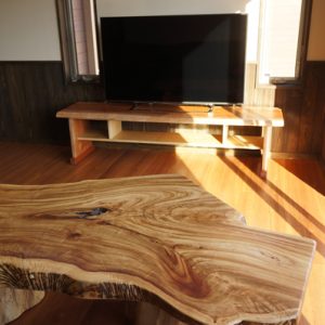 天然木一枚板家具