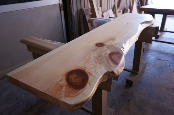 無垢一枚板カウンター