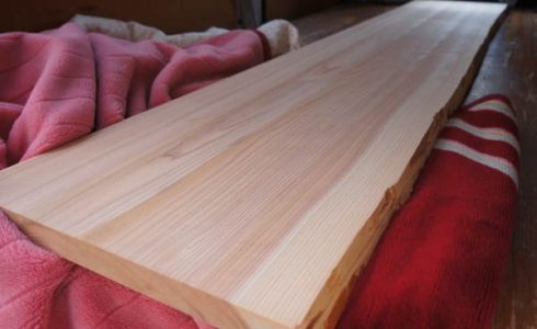 一枚板テレビ台