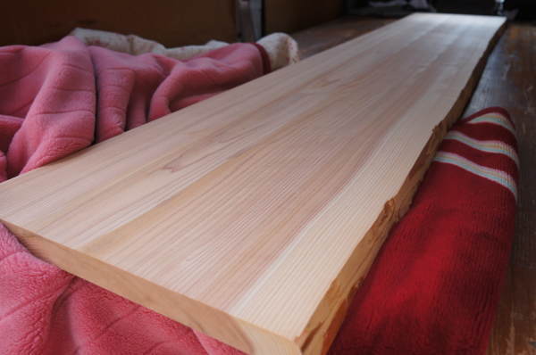 一枚板テレビ台