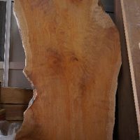ケヤキ変形一枚板テーブル天板