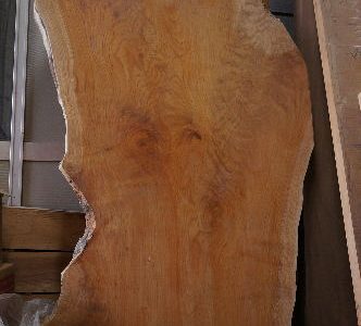 ケヤキ変形一枚板テーブル天板