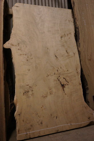 ポプラ一枚板テーブル天板