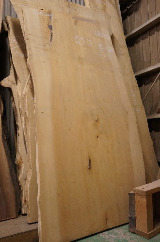 イチョウ一枚板テーブル天板