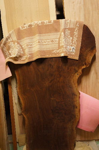 ウォルナット一枚板テーブル天板