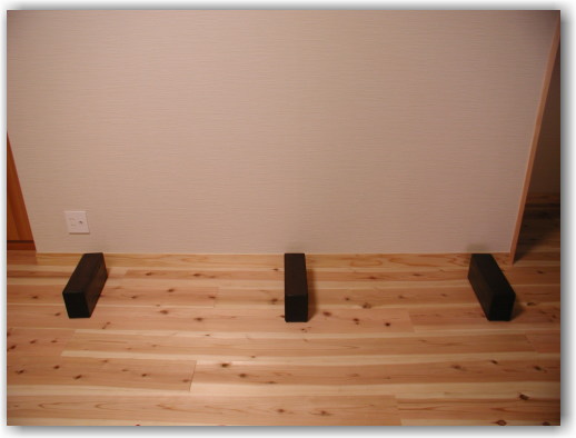 ウォルナット一枚板テレビ台