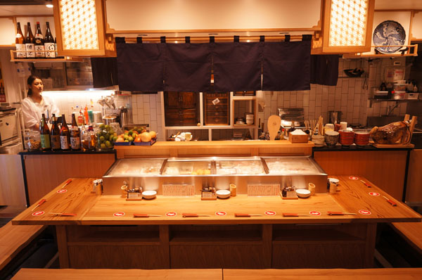 無垢一枚板カウンター