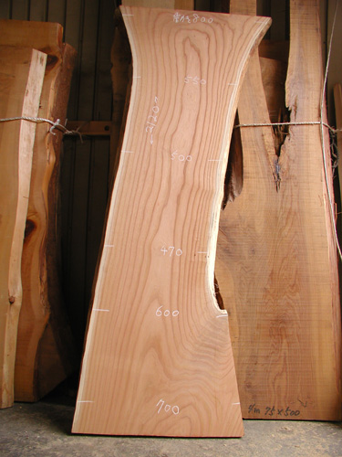 ケンポナシ天然木一枚板カウンター天板