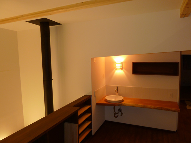 木一枚板カウンター