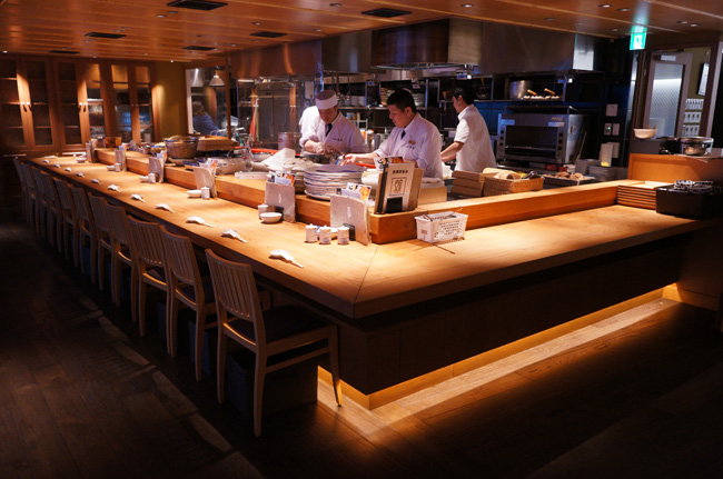 一枚板カウンター店舗用