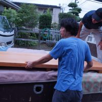 天然木カウンター