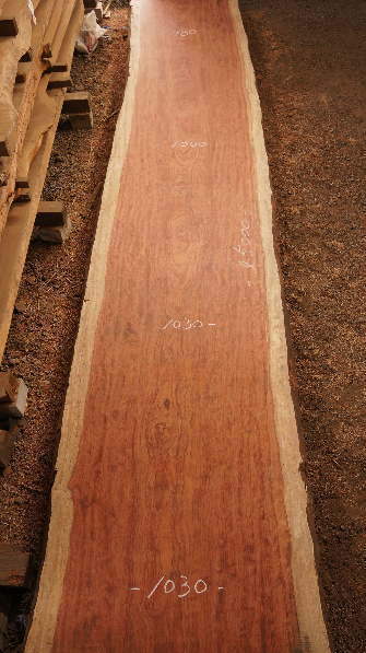 ブビンガ一枚板