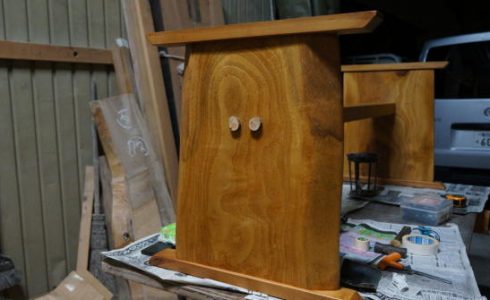 一枚板テーブルの脚