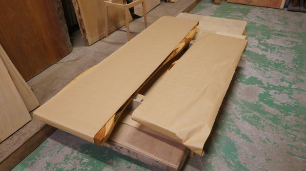 一枚板カウンター