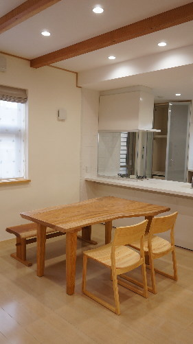 一枚板ダイニングセット