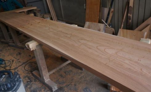 無垢一枚板カウンター