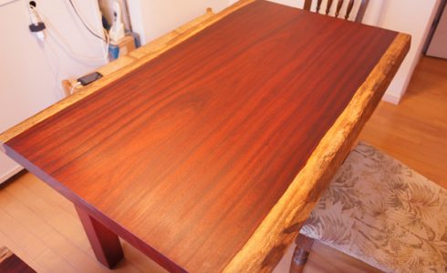 パドック一枚板ダイニングテーブル