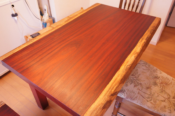 パドック一枚板ダイニングテーブル