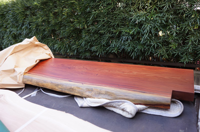 一枚板カウンター