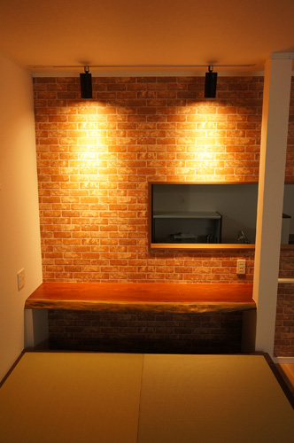 天然木カウンター板