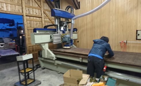 バーチカルプレーナー設置