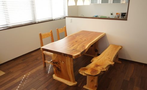 天然木ダイニングテーブルセット