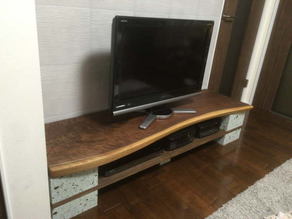 ウォルナット一枚板