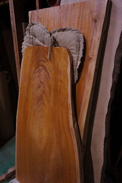 ケヤキ一枚板テーブル