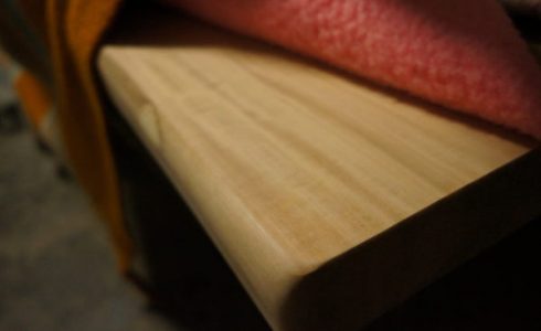 栃一枚板テーブル