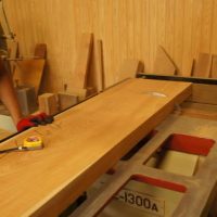 木の板加工