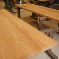 一枚板二枚接ぎカウンター