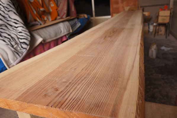 無垢一枚板カウンター