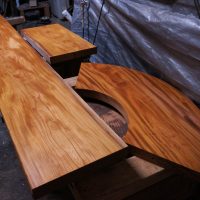 無垢一枚板カウンター