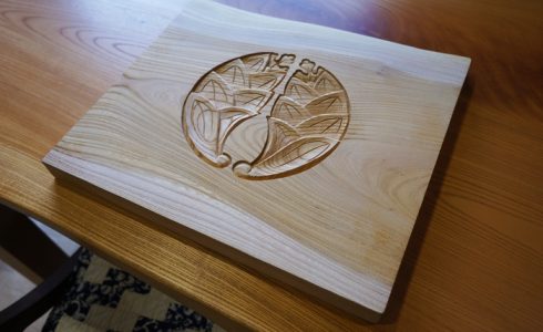 木彫り家紋