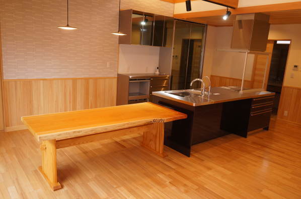 無垢ダイニングテーブル