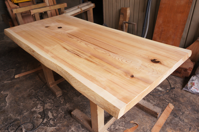 無垢一枚板テーブル