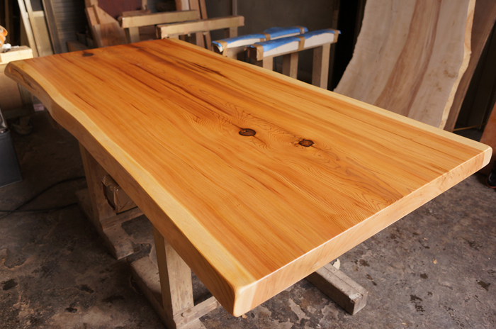 杉一枚板テーブル