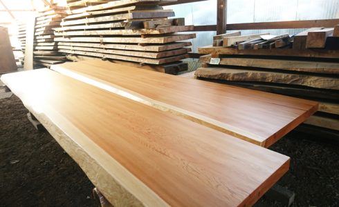 杉無垢会議テーブル