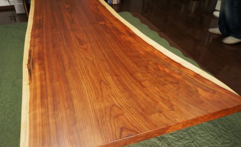 無垢一枚板テーブル